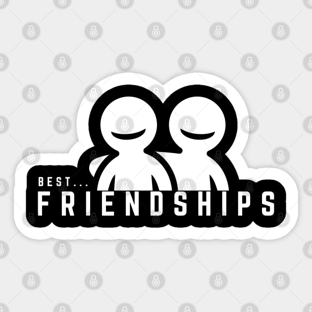 best friendships man Sticker by ibra4work